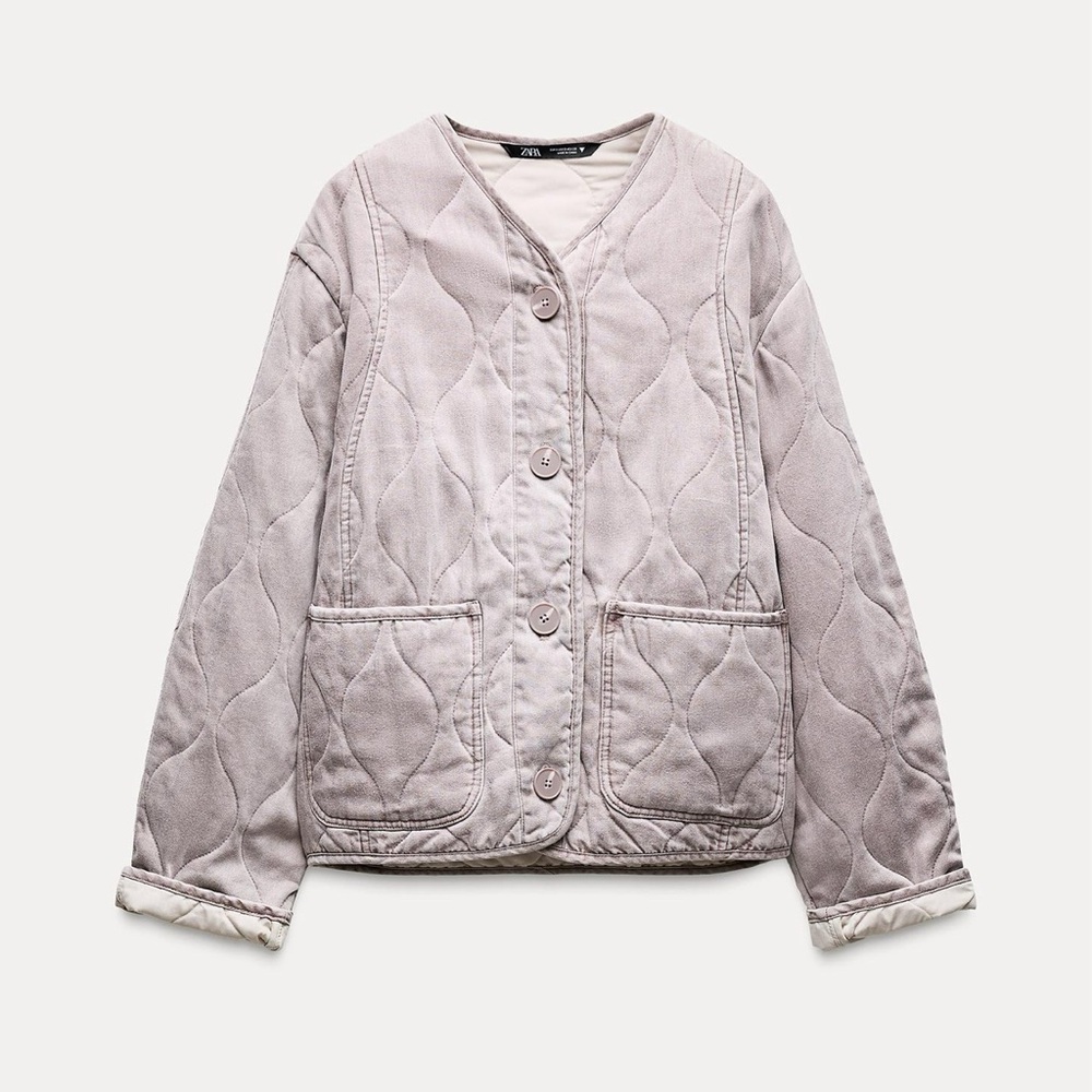 Zara Quilted Puffer Jacket